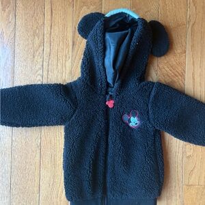 Disney Junior Black Mickey Jacket